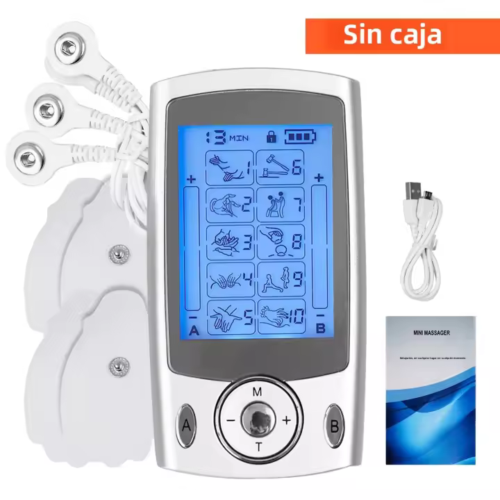 Estimulador Muscular EMS Masajeador Eléctrico Terapia De Frequencia Baja Dispositivo De Alivio Del Dolor Y Cuidado De La Salud - 1