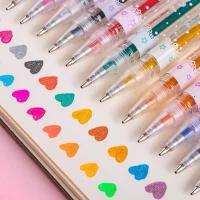 Juego De Marcadores De Puntos Finos 12-48 Colores Para Dibujo Caligrafía Scrapbooking Y Doodle Suministros De Oficina Y Escuela Material Plástico - details 1