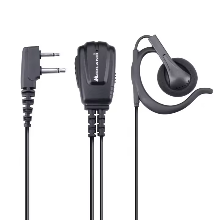 Midland C1525 - MA24-L PRO solapa con auricular lobular. VOX/PTT - 1