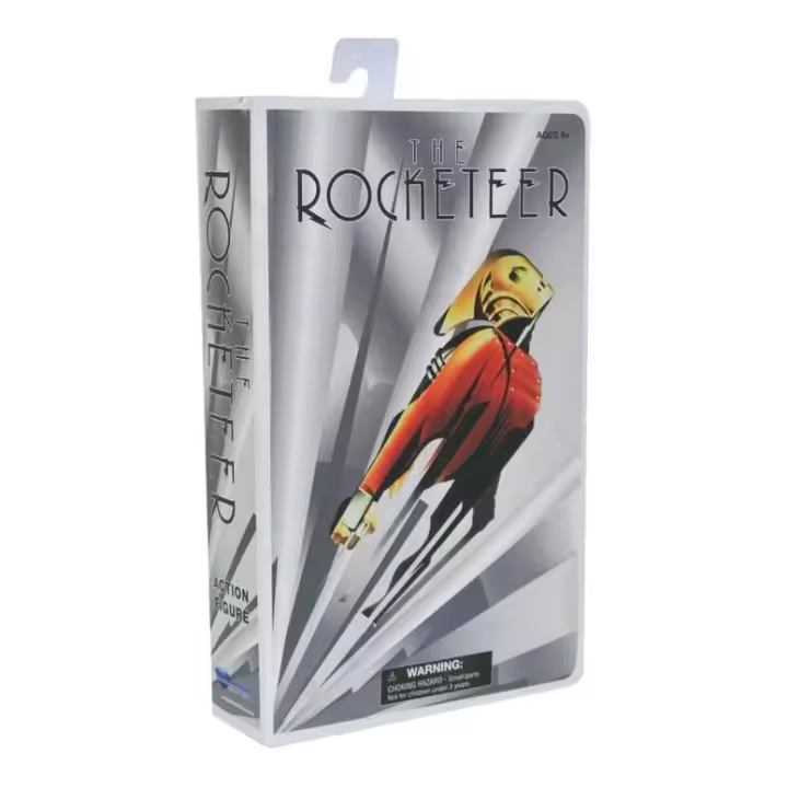 Diamond Select Toys Rocketeer Figura Deluxe VHS Box Set SDCC 2021 Previews Exclusive 18 cm - 1