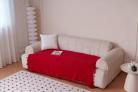 NEW & Almeritex 2000 Colcha Multiusos Sofa, Manta Foulard, Plaid para Cama, Cubresofa Cubrecama Rojo - details 0