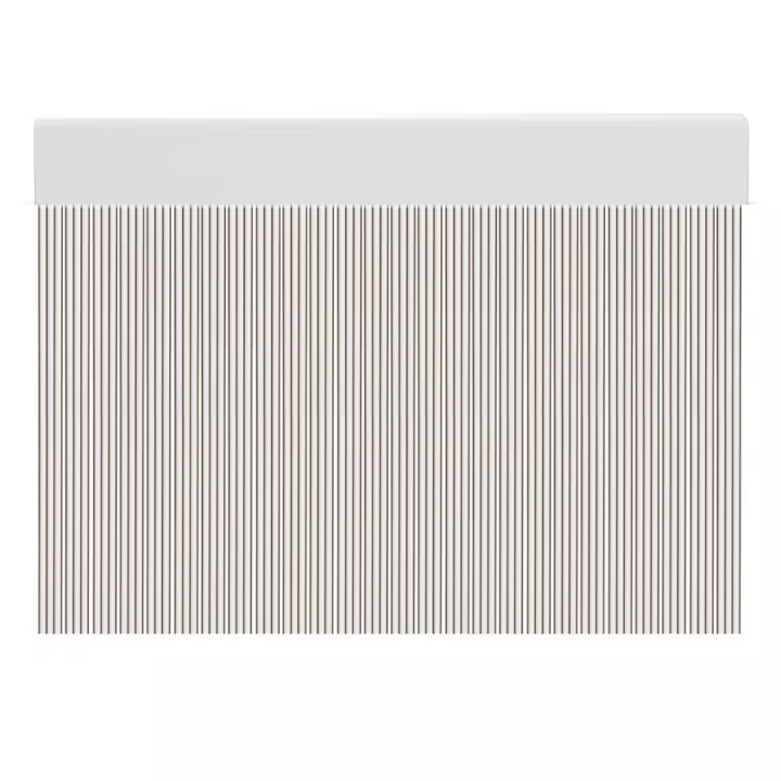 HOGUITA-Cortina Tiras PVC Para Puerta Exterior o Interior,Cortina Para Puerta Exterior Anti Insectos Mosquitos,12 Colores 90x210cm - 1