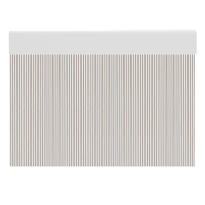 HOGUITA-Cortina Tiras PVC Para Puerta Exterior o Interior,Cortina Para Puerta Exterior Anti Insectos Mosquitos,12 Colores 90x210cm - 1