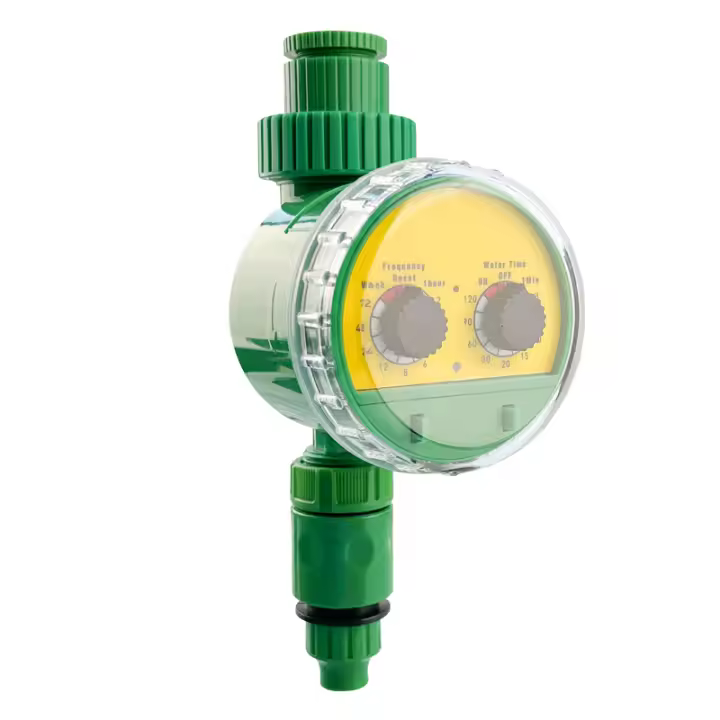  Temporizador De Riego Rain Seer Dual Dial Código Automático Para Jardín Y Jardineras Controlador De Riego Doméstico - 1