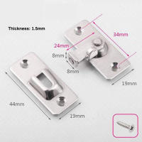 Cerradura De Puerta En Acero Inoxidable De 90 Grados Angulo Recto Bloqueo Flexible Para Herramientas Y Repuestos - details 2