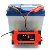 Cargador De Batería De Coche Automático 12V 10A 7 Etapas Rápida 6-180Ah Para AGM GEL WET Batería De Ácido Plomo Con Pantalla LCD - details 14
