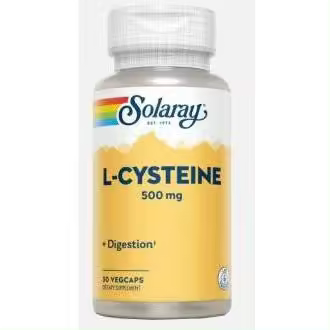 Solaray L-Cysteine 500Mg 30Cápsulas suplemento alimenticio - 1