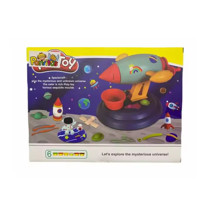 PLASTILINA COHETE LUNAR PLAY-TOY DE PANRITOS - 1