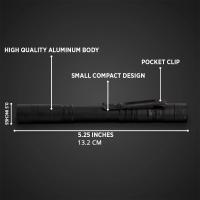 Lámpara De Mano Mini LED KDULIT Portátil Y Pequeña Con Batería AAA Luz Emergente Para Exteriores Y Medicina Torcha - details 12