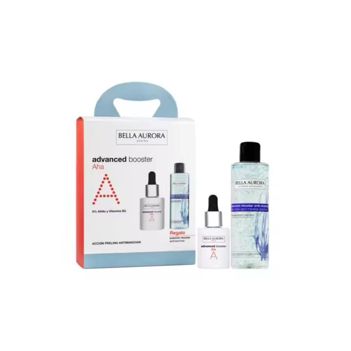 Bella Aurora Pack Booster Aha + Solución Micelar - 1
