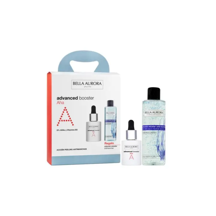 Bella Aurora Pack Booster Aha + Solución Micelar - 1