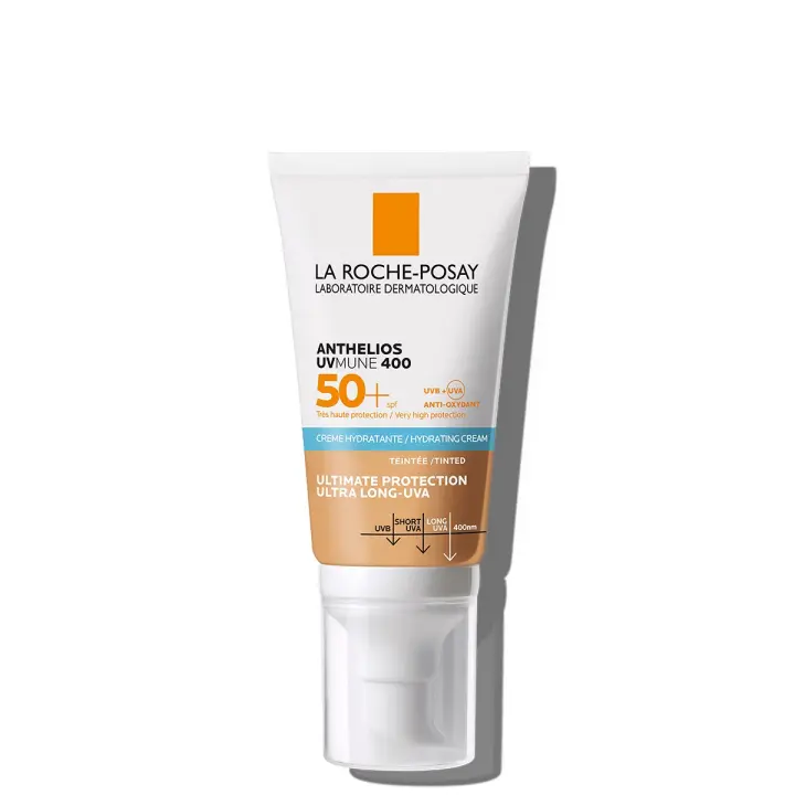 La Roche Posay Anthelios Uvmune 400 Crema Color SPF50+ 50ml - Protección Solar Avanzada - 1