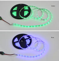 Tira De LED 12V 5m RGB 2835SMD Luz Blanco Rojo Azul Verde Con Adhesivo Trama Lámpara De Color Con Fondo Adhesivo Para El Hogar - details 6