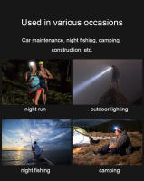Linterna Frontal LED COB XHP360 Recargable USB Con Zoom Y Luz Potente 18650 Lámpara De Cabeza Impermeable Para Pesca Exploración Y Caza - details 6