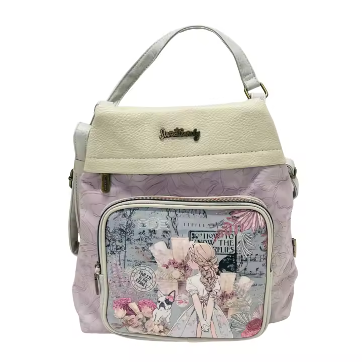 Mochila Antirrobo Sweet & Candy + REGALO MONEDERO A CONJUNTO: Seguridad, Estilo y Organización para tu Día a Día - 1