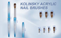 Cepillo De Uñas KEMEISI 100% Puro Kolinsky Con Mango Fuerte Forma Ovalada Herramientas Profesionales Para Diseño De Uñas Y Manicura - details 11