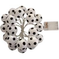 Luces LED De Fútbol Para Decoración De Ambiente Interior Y Fiestas Batería Alimentada Decoración De Habitación Para Niños Luz Navideña Cálida - details 10
