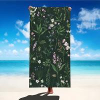 Toalla De Playa Grande Y Absorbente Colorida Para Viajes Al Aire Libre Y Camping Toalla De Natación De Verano Suave Para Baño Y Mar - details 8