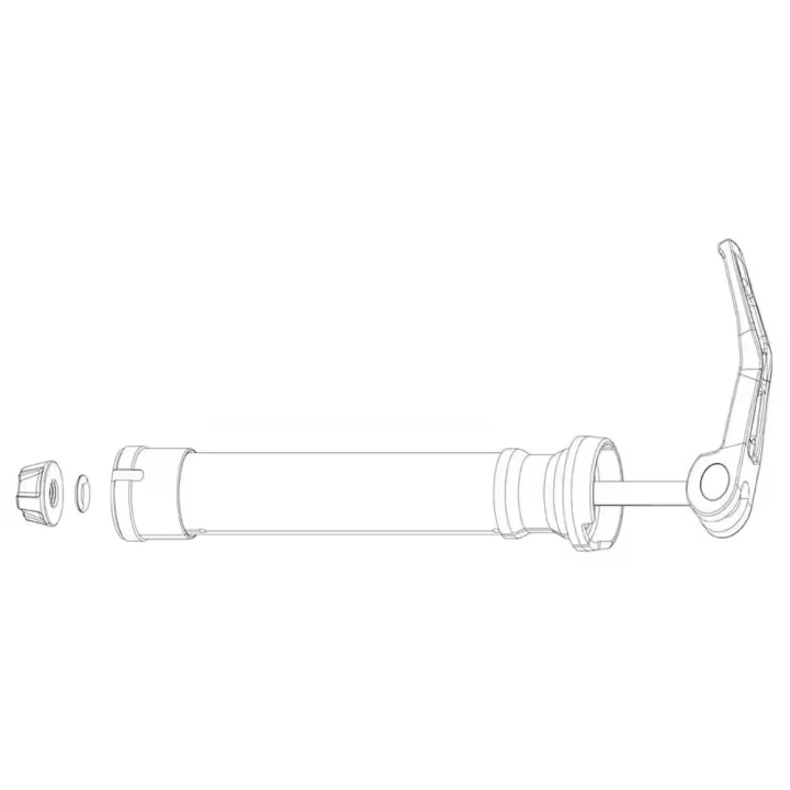 Rockshox Hacha Maxle Lite Lever Assembly - 1