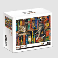Rompecabezas De 1000 Piezas Tally Cat Para Adultos Juego Educativo De Decoración De Hogar Y Divertido Para La Familia - details 7