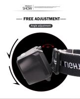 Linterna Frontal LED Potente Mini XPE+COB Para Pesca Y Camping Recargable Por USB Fuente De Luz Super Brillante Para Exteriores - details 5