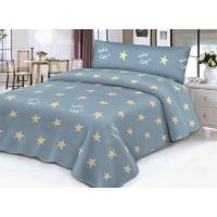 Juego de sábana,juego para cama 135cm,set de 3 Piezas, 1 encimera , 1 sábana bajera ajustable, 1 fundas de almohada, 100% poliéster, transpirable.CXJF - details 9