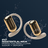 Musicall Auriculares Bluetooth 5.4 Deportivos OPEN EAR Cascos Colgante Ultra Ligeros, Pantalla LED de Batería, 40H - details 5