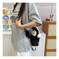 Mochila De Peluche Pingüino Kawaii Para Mujer Bolsa De Hombro Con Estilo Oveja Bolsa De Teléfono Móvil Y Monedas - details 24