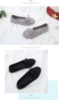 Zapatos De Mujer Casual SUEDE Slip on Loafers Ballet Flats Zapatos Mujer Para Mamá Antideslizantes Transversal Para Otoño - details 5