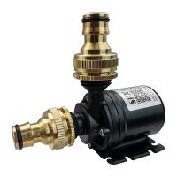 Bomba De Showers Ultra Silenciosa DC 12V 24V 5M Con Motor Brushless 800L/H Submersible Con Adaptador EU Y Conector De Latón Disponible - details 1