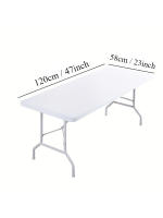 Elegante Fundas Para Mesa Cubierta Impermeable Y Elástica En Poliéster Duradero Hecho a Mano Ideal Para Bodas Banquetes Fiestas Navideñas Color Sólido - details 13