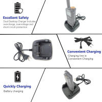 Cargador Original UV-K5 100% Para Intercomunicador De Banda Cruzada ANYSECU/ Quansheng Con Alerta Del Clima NOAA Accesorios Para Walkie Talkie - details 5