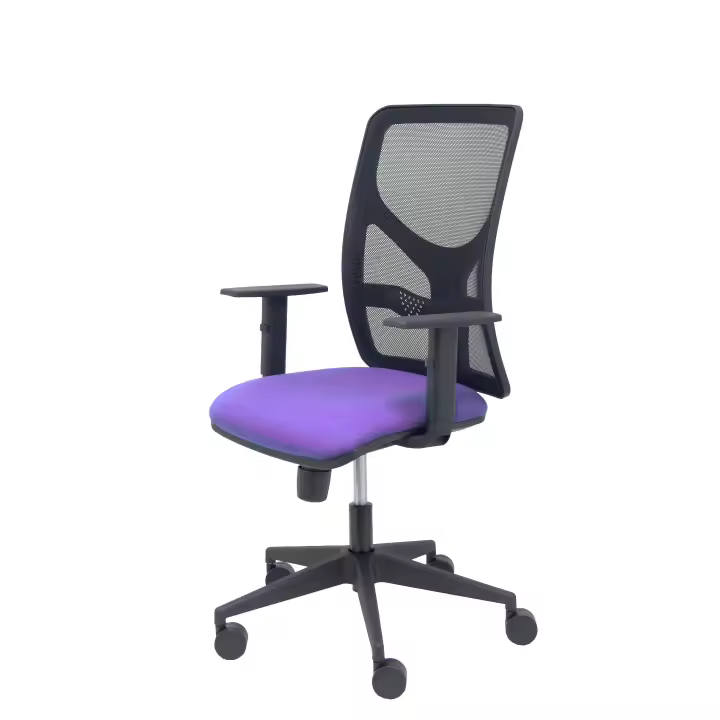 Silla de Oficina Ergonómica Piqueras Y Crespo con Brazos Regulables y Refuerzo Lumbar - 1