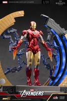 Figura De Acción Iron Man 1:10 ZD Toys Mark3 Tony Stark Armadura De Guerra 18cm Juguete De Colección Para Adolescentes Y Adultos - details 46