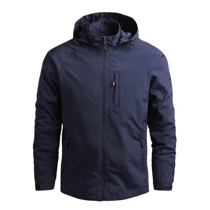 281 Chaqueta de hombre de gran tamaño impermeable transpirable pesca y estilo de camping ropa táctica para hombre - 1