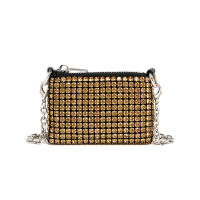 Bolso De Hombro Mini Jiomay Para Mujer Diseñador Lujo 2024 Con Diamantes Y Cadena Bolso De Fiesta Versátil Para Labial - details 4