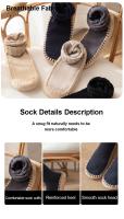 Pareja Creativa De Calcetines Para Mujer Danza Yoga Ballet Entrenamiento Cómodo Casa Invierno Cálido Calcetines De Pies - details 2