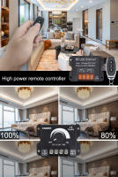 Controlador Remoto De LED 12V 24V Para Tiras De Luces LED Potencia Máxima 360W Regulador De Voltaje Con Botón De Modulación 30A - details 4