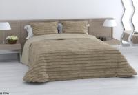 Manta Sherpa borreguito Acolchado Jacquard Sherpa Invierno + Funda cojín 50x70cm para Cama de 90 /135 /150 /180 cm - details 0