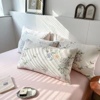 Juego de Funda Nórdica 4 Piezas-Ropa de Cama Algodón Lavado con Jacquard Elegante-Tacto Extra Suave, Varios Tamaño Disponible - details 3