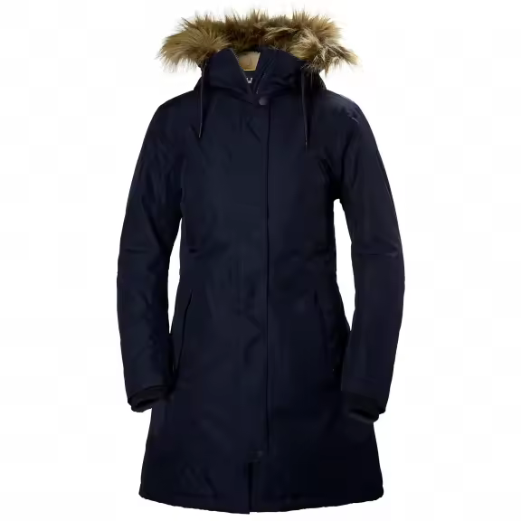 Abrigo con capucha Helly Hansen W Mayen azul mujer - 1