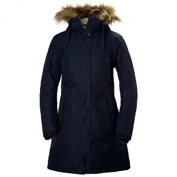Abrigo con capucha Helly Hansen W Mayen azul mujer - 1