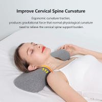 Almohada De Memoria Para El Cuello Ergonómica Para Dormir En Lado Almohada De Contorno Orthopédica Decorativa Viaje Cama 100% Algodón - details 5