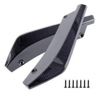 Spoiler De Fibra De Carbono Para Coche Universal Protección Contra Rasguños Difusor Splitter Delantero Y Trasero Extensión De Borde Lateral - details 4