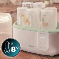 Cecotec 1904 Nana BabyCare DigitalSterilizer Esterilizador digital para hasta 6 biberones con soporte de tetinas 8 minutos de esterilizado y libre de BPA. - details 1