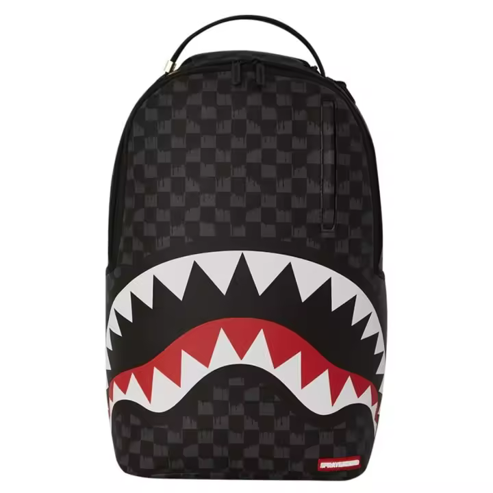 Mochila Sprayground Drip Check Shark - 1