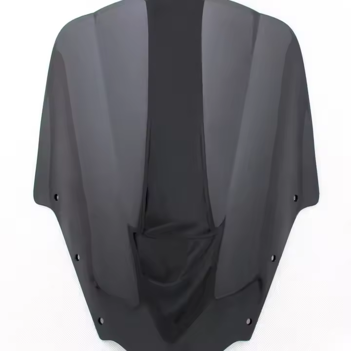Parabrisas De Moto Topteng Double Bubble Para Yamaha FZ1 FZ1S 2006-2011 Accesorios De Moto Material ABS De Alta Calidad Negro - 1