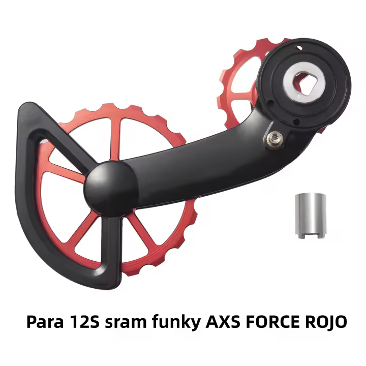 Guía De Rueda Trasera Para Bicicleta De Carretera CS Cerámica Con Rodamiento Pulido Compatible Con Transmisión SRAM ETAP AXS FORCE RED De 12 Velocidades - 1