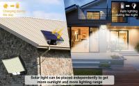Lámpara Solar Exterior LED Impermeable Con Sensor De Movimiento Luz De Exterior Para Navidad Incluye Bombilla Y Luz Dimmable - details 2