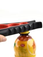 Abrepuertas Multifuncional Cuatro En Uno Antideslizante Para Botellas Y Lata Aluminio Resistente Cap Twister - details 7